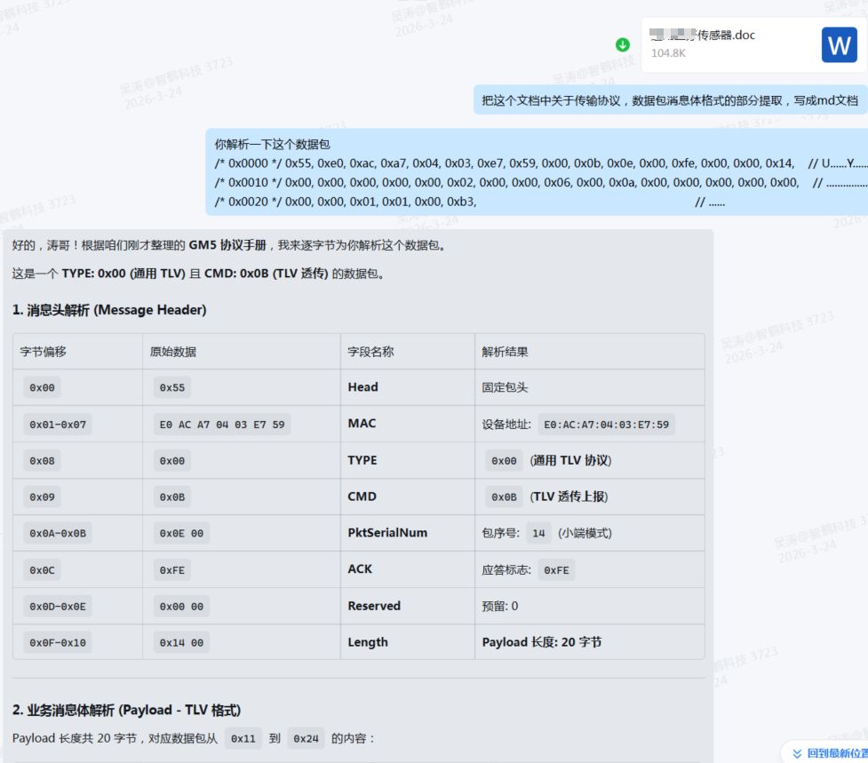 Protocol Parsing Case